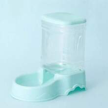 3.8L Pp Material Pet Feeder Pet Fountain Drink Bowl Automatic Pet Feeder Large Dog Food Dispenser