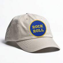 Angefertigter bestickter kreisförmiger Doppelbeschriftung Namenspatch, Hut, Tasche Kostüm Dekorationssticker, kann aufgebügelt, aufgenäht oder mit Klettverschluss befestigt werden