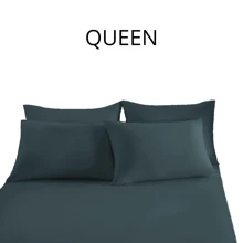 Sheet Sets With Pillowcases - 藍色 - 查看 2