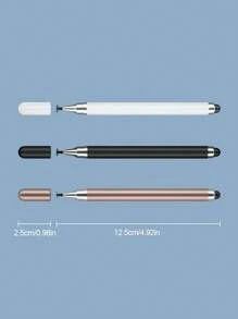 Bolígrafo táctil con puntas de colores múltiples compatible con pantallas táctiles de smartphones, tabletas, iPads, apto para dibujar y escribir