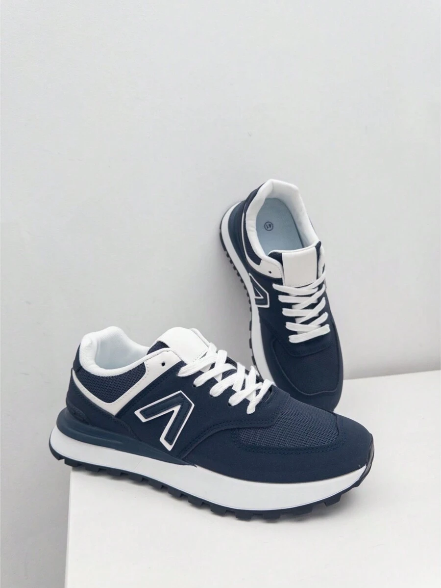 Men's Casual Shoes, New Men's Tennis Collection For 2025, Easy To Drive And Daily, Men's Sports Shoes, Estimated Delivery 1-3 Business Days (Peninsula) - Blue - View 1