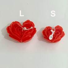 Love Roses Heart-Shaped Flower-Scented Candle, Valentine's Day Gifts, Decorative Candle, Birthday Candles, Aromatherapy Candle Handmade, Long Burning, Highly Scented, Suitable For Wedding Decor, Proposal, Holiday, Festival, Party, Home Decoration, Room Decor, Perfect Gift For Women, Lover, Bestfriend Gifts, Winter Gift, Candles Cute, Aromatherapy Candle, Candles Home Decoration, Candle Centerpiece, Mother's Day Graduation