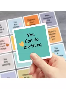 30 Cute Mini Encouragement Cards - Perfect As Gratitude, Birthday, Wedding Gifts, Valentine's Day Gifts, Classroom Rewards - Creative Blessing Cards For Small Business Supplies And Unusual Items, Perfect Gifts/Gift Box Fillers For Family And Friends