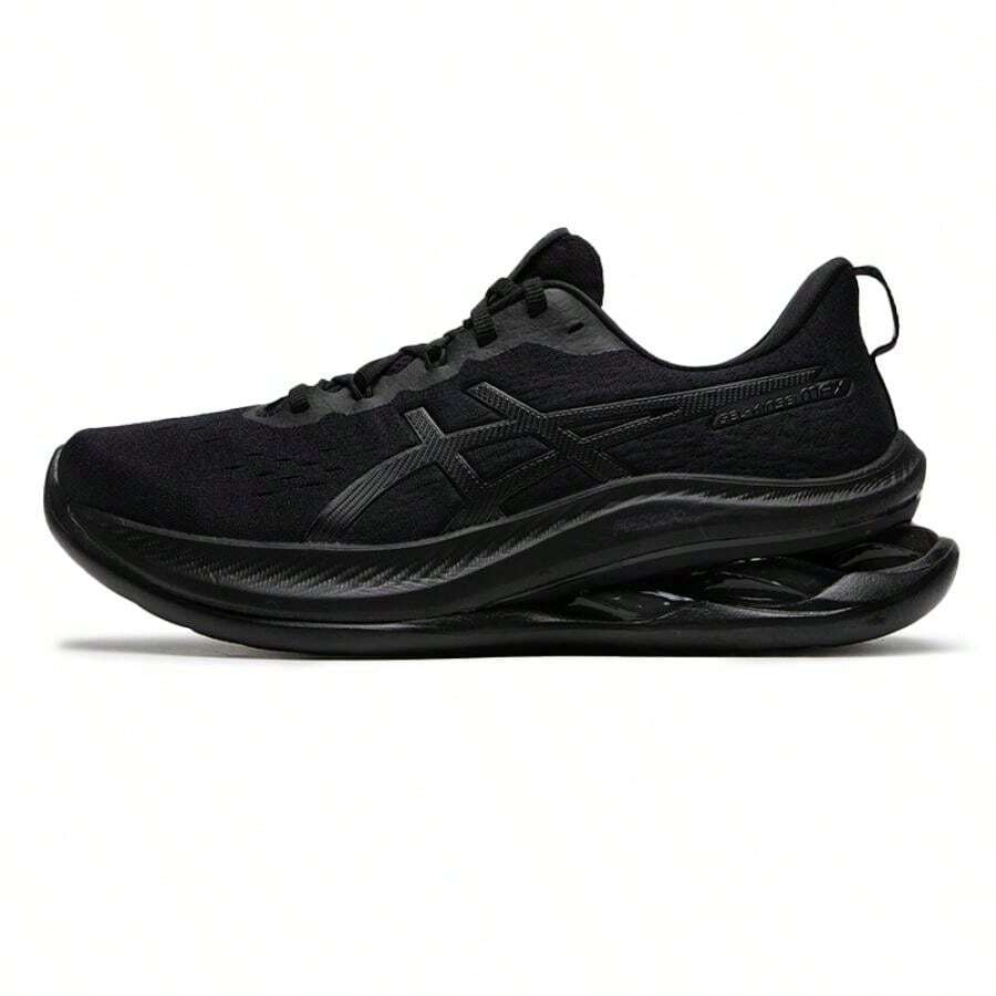 Asics GEL-KINSEI MAX Running Shoes, Shock Absorption & Rebound, Men's City Jogging Training Road Shoes - Black/Black - View 1