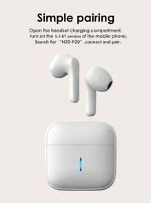 Tai nghe chơi game không dây 1 cái - trắng - Xem 10