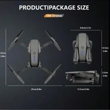 E88pro Foldable Rc Quadcopter Drone With Camera, Wifi Fpv Live Video, Altitude Hold, One-Click Take Off/Landing, 3d Flip, App Control, Multi-Battery Accessories Random Delivery, Christmas/Thanksgiving Gift - E88 Advanced Drone Toy - View 3