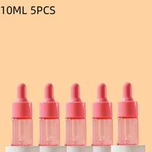 1 Set de 5 piezas de Botellas Cuentagotas de Vidrio, Capacidad de 5ml, 10ml, 15ml y 20ml, Botellas Vacías para Aceites Esenciales, Sueros, Gotas para los Ojos, Rellenables, Artículos Esenciales de Viaje - Multicolor - Ver 13