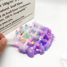 柔软的华夫饼挤压玩具，口袋大小的日常小玩具，可作为办公桌坐立不安的玩具，缓解焦虑和压力，适合家庭互动，是新年、情人节或生日的好礼物 - 彩色 - 查看 1