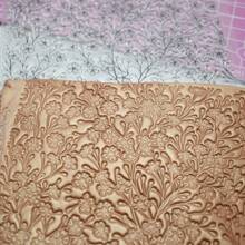 Soft Polymer Clay Stamp Sheet 3D Flower Banboom Wave Pattern Texture Embossing Mat For Clay Jewelry DIY Making Tools Pottery Ceramic Art Hobby Supplies Valentines - Clear - View 5