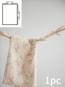 Retro American Countryside Style Cute Printed Rectangular Dining Table Mat, Suitable For Holidays, Picnic, Party, Birthday Gathering, All Seasons - C - View 11