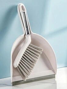 1 Set Mini Cleaning Brush And Dustpan Set - Handheld Sweeping Brush And Dustpan, Desktop Cleaning Brush, Garbage Shovel - Portable For Desktop, Sofa, Furniture, Travel, Camping - Suitable For Everyone - Perfect Christmas Gift