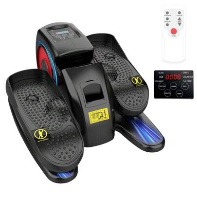 Under Desk Elliptical Machine Leg Exerciser While Sitting For Seniors Fully Assembled, Portable & Quiet Electric Seated Pedal Exerciser With 12 Adjustable Speed&Remote Control Exercise Machine, Under Desk Elliptical Machine Leg Exerciser While Sitting For Seniors Fully Assembled, Portable & Quiet Electric Seated Pedal Exerciser With 12 Adjustable Speed&Remote Control Exercise Machine