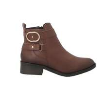 botin para mujer color cafe - Café integral - Ver 2