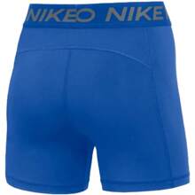 Nike Womens Pro Training Shorts 5in - 寶藍色 - 查看 3
