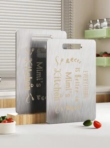 1 件，不锈钢砧板，定制礼物，孙辈送给 Mimi 的最佳生日礼物，独特的雕刻竹砧板，有趣的生日，送给 Mimi 的母亲节礼物，雕刻砧板，个性化结婚礼物，乔迁礼物 - 銀色 - 查看 2