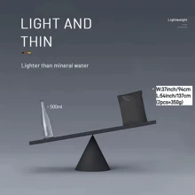 4panels,100%Blackout Modern Minimalist Bedroom Curtains, Top Loop Suspension, Solid Color Polyester Fabric, Laminated Lining, Suitable For Bedroom, Living Room, Office, Kitchen, Dining Room, Garden, Holiday Home Decoration - Grey - View 10