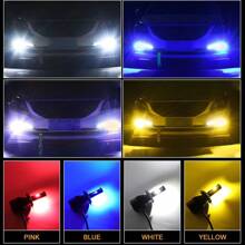 2pcs Strong Light Car Lamp Car Bulb Four Color Conversion H1 H4 H7 9005 9006+H11 6000K LED Headlight Ultra White Kit, Headlight Bulb Fog Light Bulb, ATV UTV Light - H11 - View 7