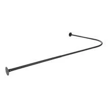 Eatssode Barra de cortina de ducha en forma de L de 70-95 x 105-165 cm, barra de cortina de ducha ajustable, barra de ducha de acero inoxidable, accesorios de baño, decoración de regreso a la escuela, decoración de otoño
