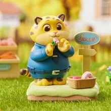 Miniso Confezione regalo misteriosa della serie Disney Zootopia Autumn Manor - Statuette da collezione in ABS con consegna casuale (1 pezzo)