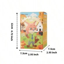 Miniso Confezione regalo misteriosa della serie Disney Zootopia Autumn Manor - Statuette da collezione in ABS con consegna casuale (1 pezzo)