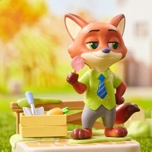 Miniso Confezione regalo misteriosa della serie Disney Zootopia Autumn Manor - Statuette da collezione in ABS con consegna casuale (1 pezzo)
