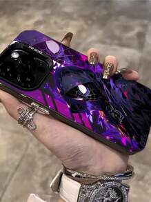 IMD Phone Case Compatible With Iphone, Hard Shell Protective Cover, Cartoon Pattern, Anti-Fall, Marvel Spiderman