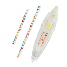 1pc Decorative Lace Adhesive Tape, Suitable For Students, Multifunctional For Journal, Photo Album Decor Back To School