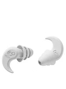 2 PCS White Noise-Proof Silicone Ear Plugs Waterproof Swimming Ear Plugs For Sleeping Diving Surfing Soft And Comfortable Ear Protection For - Multicolor - View 9