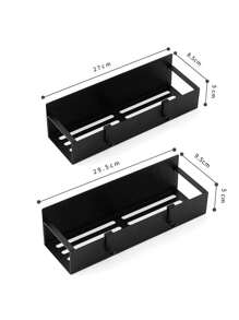 Badregal ohne Bohren, multifunktionales Aufbewahrungsregal für Shampoo und Duschgel, Küchenutensilien-Aufbewahrung, Aufbewahrungsbox, Organizer, Raumdekoration, geeignet für Küche, Restaurant, Party, Camping, Zusammenkünfte, Geschenk für Freunde, Familienmitglieder