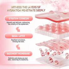 30 ml Radiant Firming Essence, nawilżająca, stale rozświetlająca, pulchna i jasna, poprawiająca matowość i wiotkość, bardziej napinająca i nawilżająca, zapewniająca doskonałą pielęgnację "Sekretnego ogrodu", przywracająca młodzieńczą skórę, pielęgnacja osobista, pielęgnacja skóry - Biały - Zobacz 3