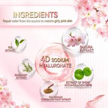 30 ml Radiant Firming Essence, nawilżająca, stale rozświetlająca, pulchna i jasna, poprawiająca matowość i wiotkość, bardziej napinająca i nawilżająca, zapewniająca doskonałą pielęgnację "Sekretnego ogrodu", przywracająca młodzieńczą skórę, pielęgnacja osobista, pielęgnacja skóry - Biały - Zobacz 5