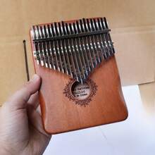 21/17 键卡林巴拇指琴，带拇指摇杆，适合初学者，乐器礼物