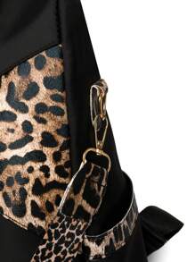 LECEY 简约时尚休闲防盗校园风女士背包 - 黑色 - 查看 8