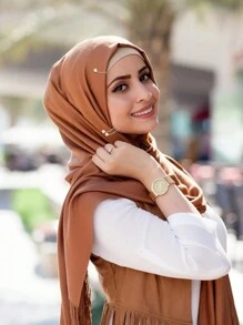 12件/套女士随机颜色胸针，珍珠胸针围巾夹，披肩别针，围巾，披肩，围巾夹别针，珍珠别针，开衫胸针 - 彩色 - 查看 7