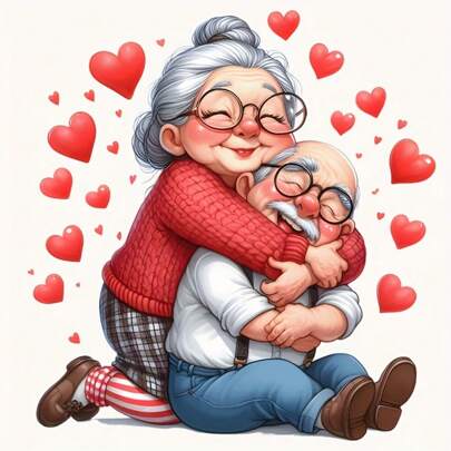 1/2/3情人节搞怪老情侣热转印贴纸，可水洗熨烫贴纸，适用于DIY T恤，连帽衫，帽衫，牛仔裤，背包和枕头装饰，情人节装饰品