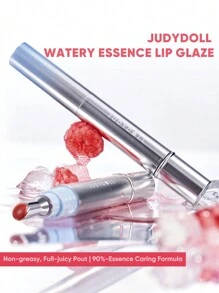 JUDYDOLL Brillo de labios de esencia acuosa, brillo de labios de diamante de flor naranja de esencia, brillo de espejo, brillo de labios, aceite de labios, barra de labios, bálsamo labial, cuidado exfoliante para los labios. Adecuado como regalo, para citas, fiestas de maquillaje, nuevos usuarios, marca de nicho, regalo sorpresa especial para amigos, novias, esposas. Artículos esenciales para bodas, invitados a bodas, despedida de soltera, maquillaje de dama noble, maquillaje natural para traslados, maquillaje dulce, maquillaje de color de sangre, maquillaje para citas - #G06 - Ver 7