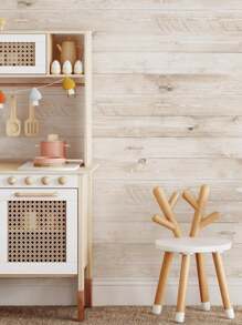 1 Roll Light Brown Wood Grain Pattern Wallpaper, Thick Moisture-Proof Home Decor Wall Paper For Living Room, Dining Room, Bedroom, Background Wall, Available Sizes: 48.8x15.8inch, 15.75x78.74inch,Renovation Stickers Peel Wall Panels,Wall Paper, Wallpapers,Spring Decoration Items Refresh Your Home,Rama Decoration Stickers - Multicolor - View 12