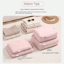 Sac de rangement de voyage multicolore, sac organisateur de bagages multifonctions de petit volume, anti-salissure, grande capacité pour chaussures - Multicolore - Voir 8