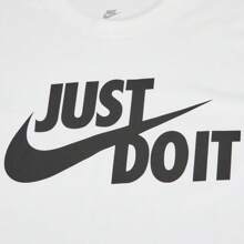 Nike Camiseta de cuello redondo de manga corta 2024 Men's AS M NSW Just Do It Swoosh TAR5007-100 - Blanco - Ver 4