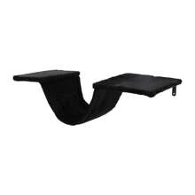 Living And Home Cat Tree Set With Hammock And Jumping Platform - Black 30cm W X 20cm D X 96cm H - View 10