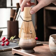 Authentic Japanese Matcha Bowl Set, Including Matcha Whisk And Brush, Bamboo Matcha Scoop, Suitable For Traditional Tea Ceremony, Zen Lifestyle - Pointed Matcha Bowl Set - View 10