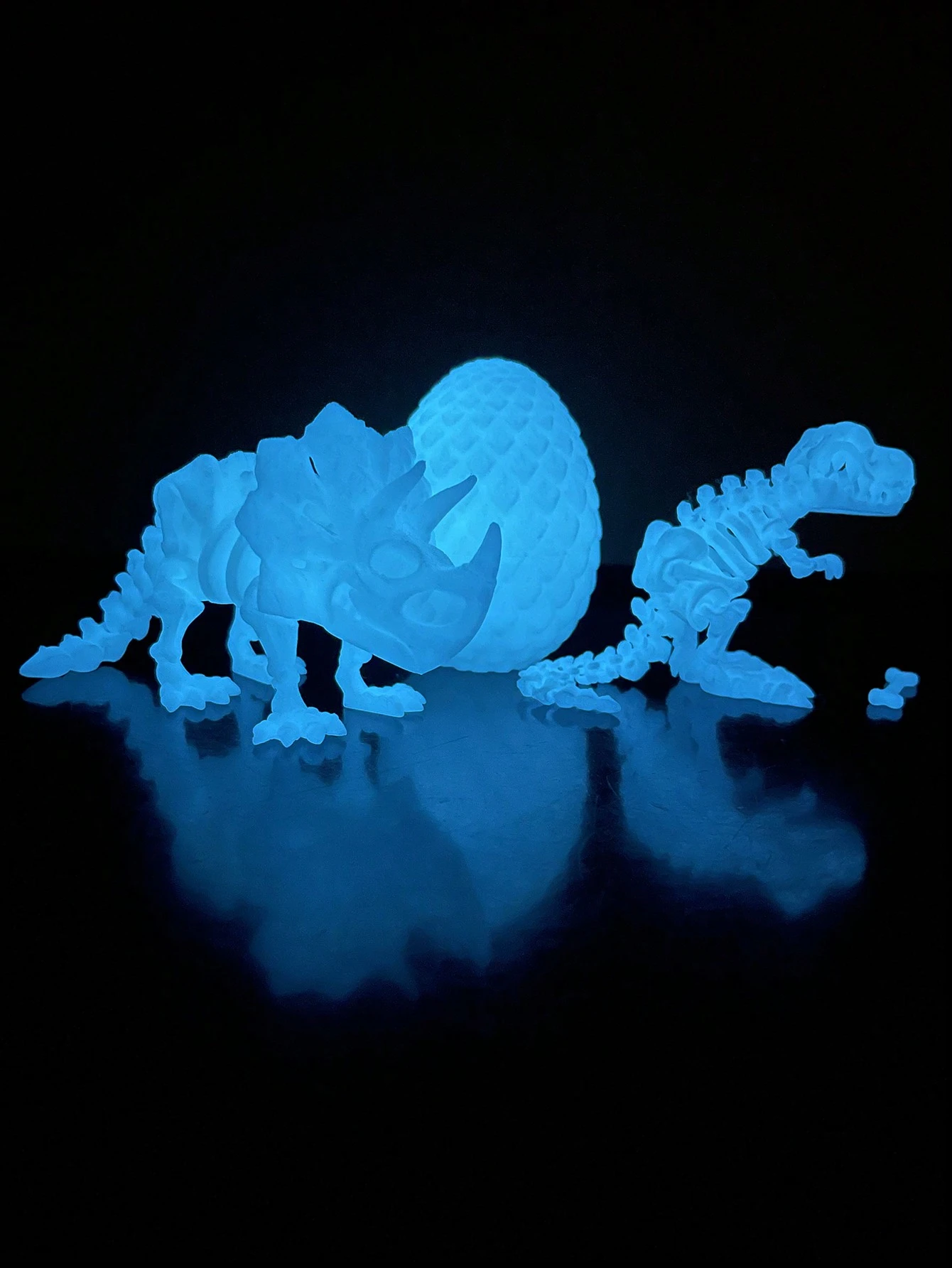 Clementoni Scienza E Gioco Lab - Focus Triceratopo Glow In The Dark - Scava E Assembla Lo Scheletro Fosforescente