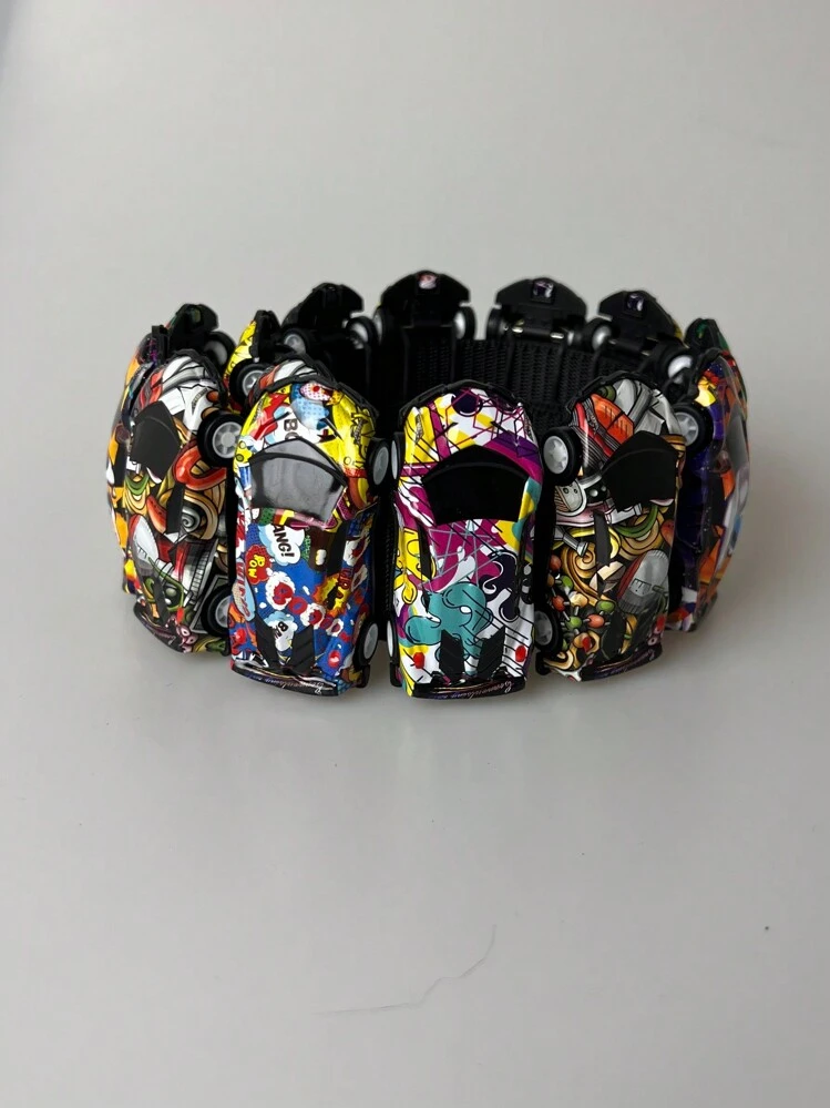 DIY Automotive Waist Belt, Mini Car Waist Belt, Toy Car Waist Belt, Cartoon Car Waist Belt, Nylon Mini Car Waist Belt, Racing Car Waist Belt, With Video Tutorial, Car Gift Waist Belt