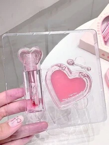 Gege Bear 神奇 2 件唇部护理套装：唇油和唇膜，让干燥的嘴唇变得柔软光滑 - 全天候滋润和淡化唇纹 - 彩色 - 查看 2