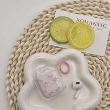 1 个可爱蝴蝶结耳机盒，兼容 iPhone 1/2 代耳机，无线耳机保护套，送给男朋友/女朋友的礼物，适用于 3/4/Pro/Pro2 的耳机盒