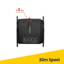 100% Nylon Rope Paracord 2mm 30m With 1-Strand Cord Type I Parachute Cord Tent Rope For Camping, Bracelet - Multicolor - View 4