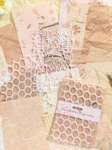 15pcs/Pack Bahan Kertas Buatan Tangan Dekoratif Romantis, Perlengkapan Sekolah, Kembali ke Sekolah - Satu-Ukuran - View 17