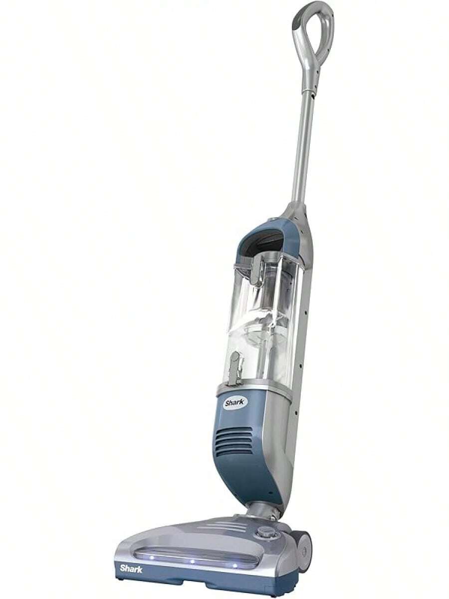Shark SV1106 Navigator Freestyle Upright Bagless Cordless Stick Vacuum For Carpet, Hard Floor And Pet With XL Dust Cup And 2-Speed Brushroll, White/Grey - 藍色 - 查看 1
