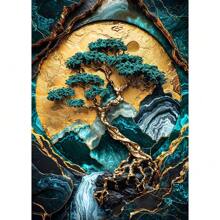 1pc Wall Arts Posters Modern Scenery Canvas Art Is Suitable For Living Rooms, Bedrooms, And Home Offices, Canvas Art, High Quality, Frameless - Multicolor - View 30