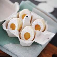 6/8/9 件复活节彩蛋饼干模具套装，不锈钢切割工具包括鸡蛋、胡萝卜、花朵、小鸡和兔子形状，DIY 厨房节日烘焙工具，节日糕点模具 - 銀色 - 查看 7